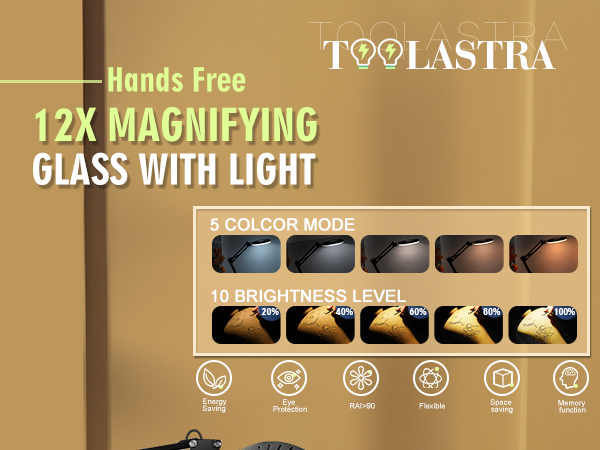 Magnifying Glass with Light