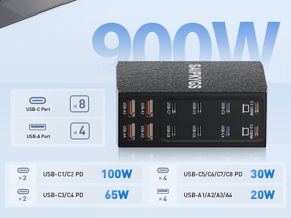 usb c charging station