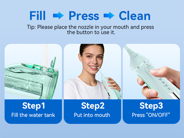 irrigador bucal