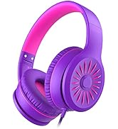 Elecder i45 On-Ear Headphones with Microphone - Foldable Stereo Bass Headphones with No-Tangle 1....