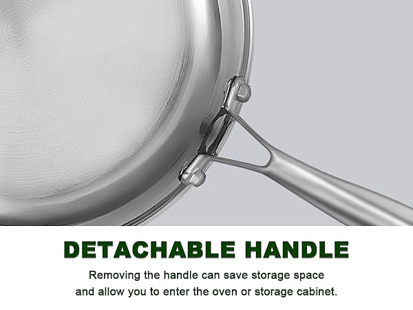 stainless steel saute pan