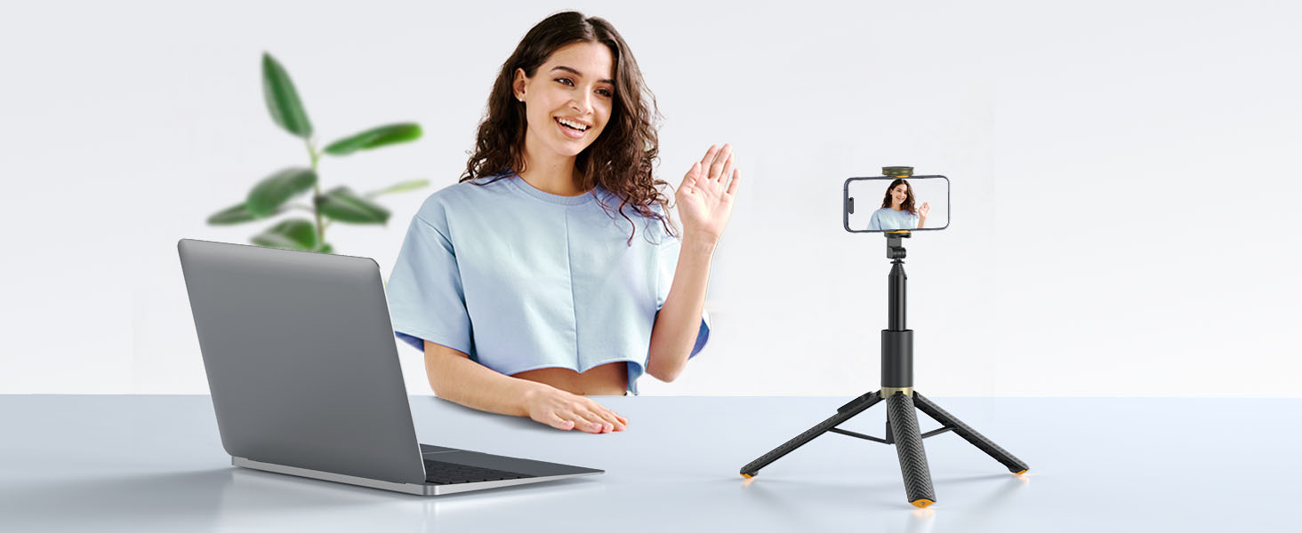 selfie stick tripod with remote