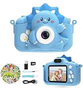 Kids Camera for Girls and Boys, HiMont Digital Camera for Kids with 32GB TF Card, 1080P Toddler C...