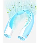 Heelkl AI Neck Fan, 4 Speeds Adjustable Portable Personal Fan Rechargeable, 4000 mAh Battery Fast...