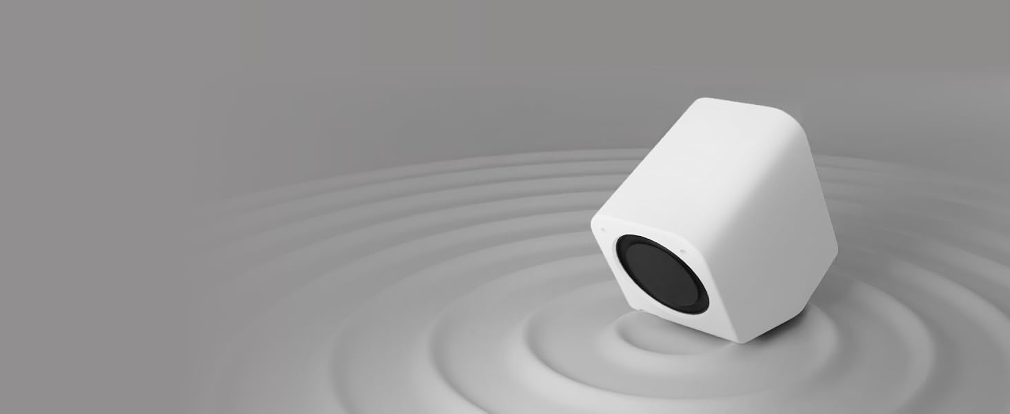 FUNLOGY Speaker Back-Firing Bass, Room-Filling Depth