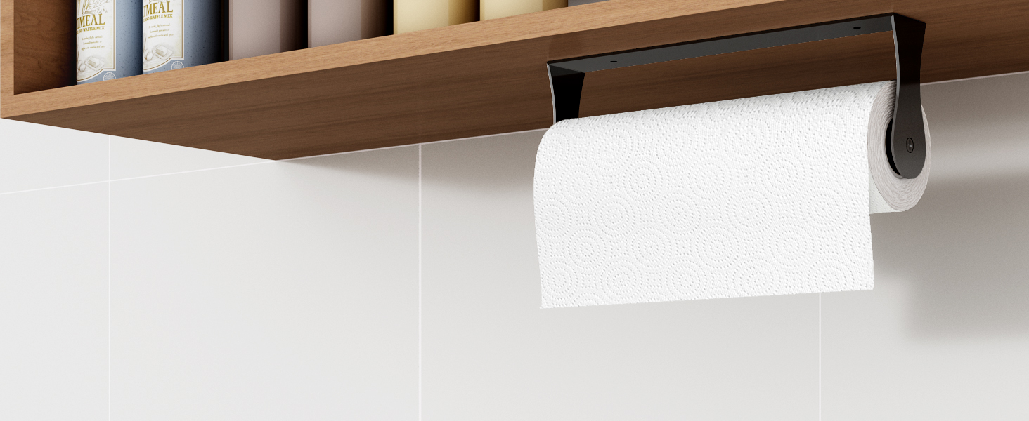 Paroto Paper Towel Holder Under Cabinet