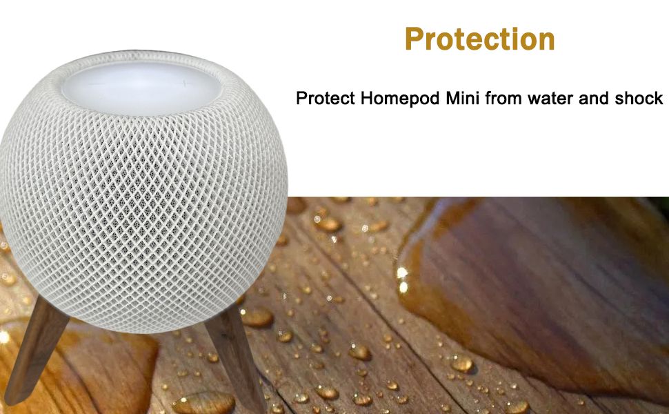 Protect homepod mini from water and shock