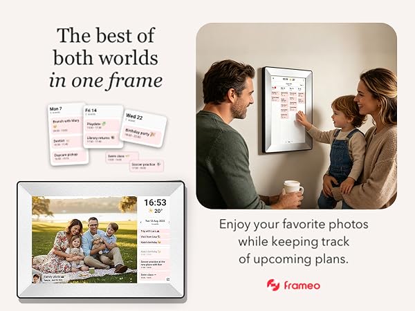 digital picture frame large