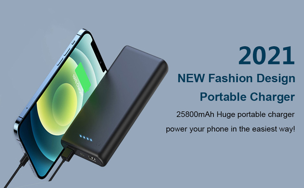 2021 NEW Fashion Design Portable charger