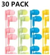 CNSZSLZ 100 Pack Bulk Earbud Headphones Earphones for School Classroom Students Kids Children Gif...