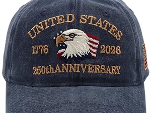 1776-2026 250th anniversary hat