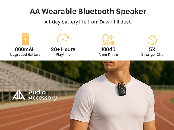 Wearable Bluetooth Speaker