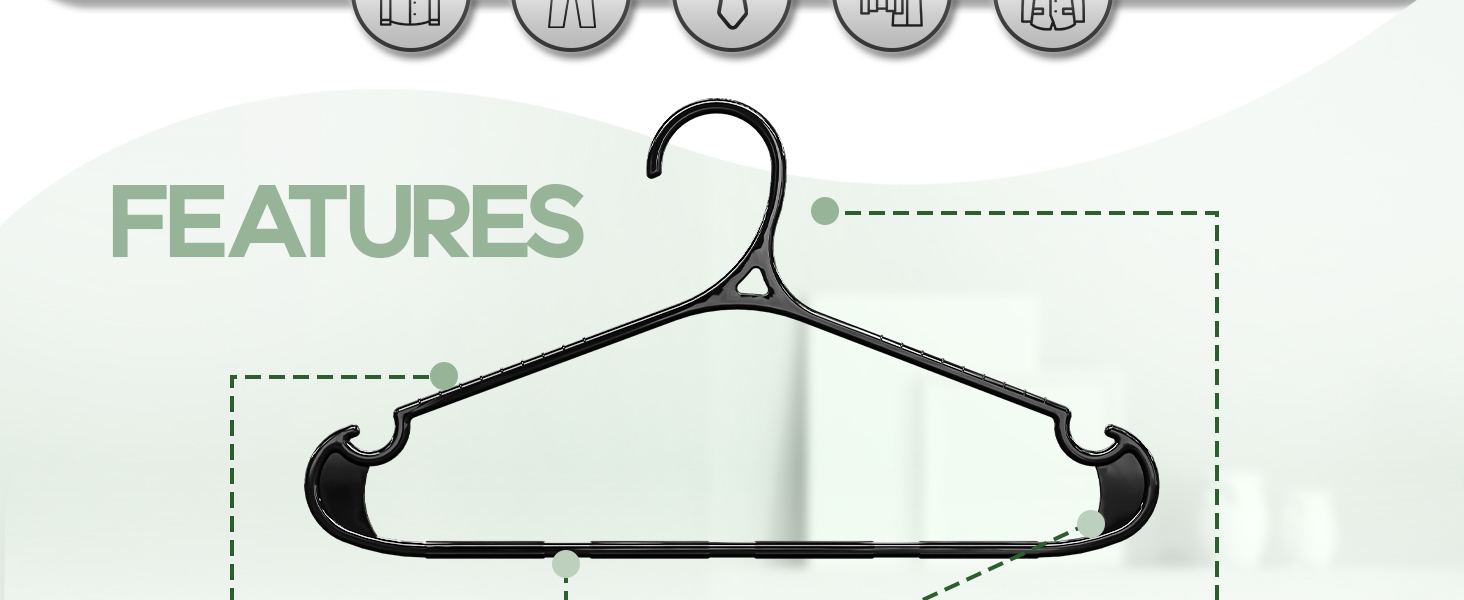 closet clothes hangers black hangers plastic bulk hangers