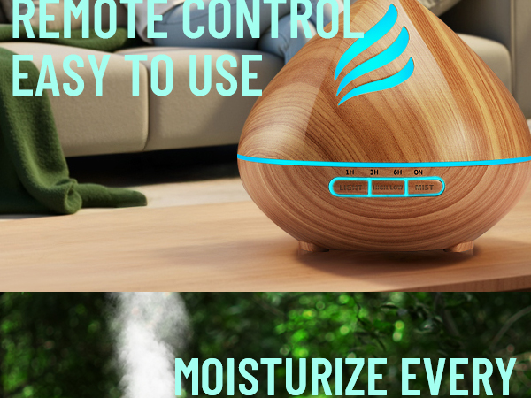 500ML Aroma Diffuser with Remote Control