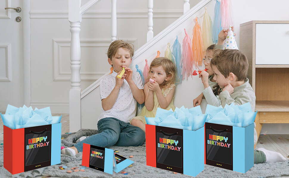 video game decorations bags