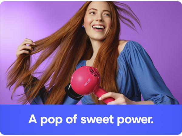 a pop of sweet power