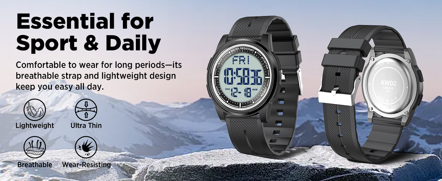 Beeasy Digital Watch