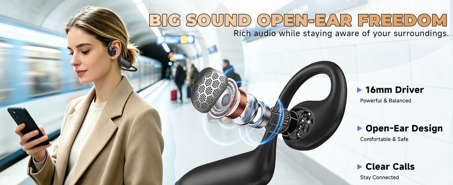 bone conduction headphones with camera