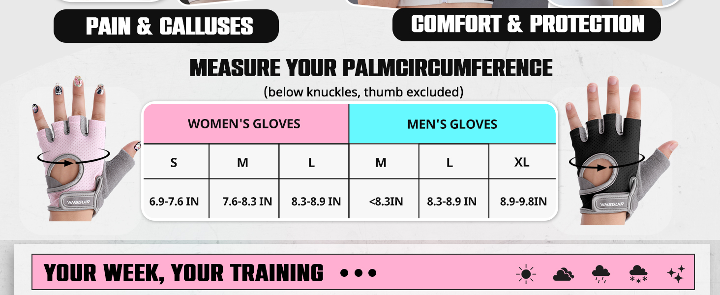 Gym gloves