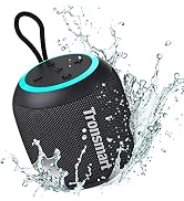 Tronsmart T7 Mini Compact Portable Bluetooth Speaker with Lights, Stereo Sound, Bluetooth 5.3, 18...