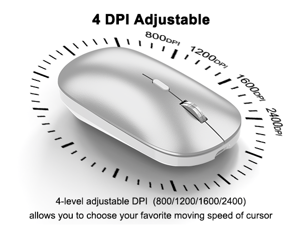 4 DPI Adjustable Mouse