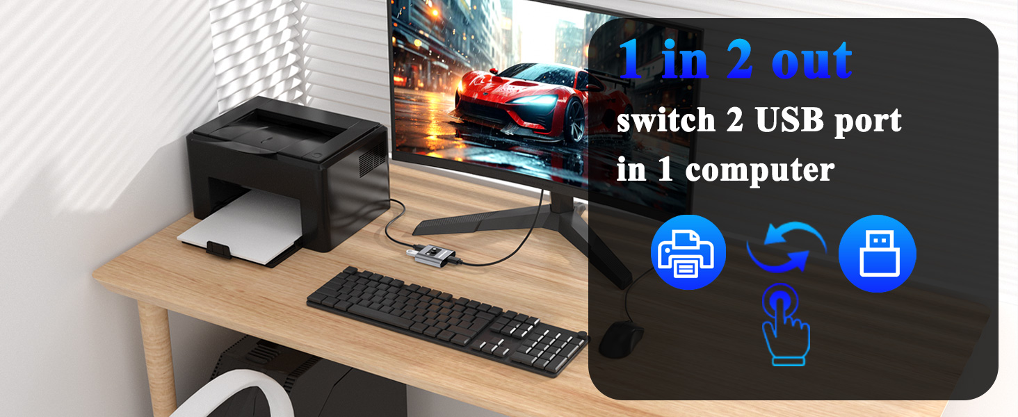 USB Switch 2 Computer
