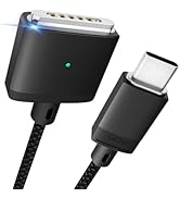 YBSGO USB-C to Magnetic 3 Cable 140W, Safe Charging Cable Compatible with MacBook Pro 2021 M1 Pro...