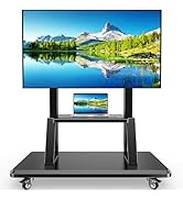 Supcline Heavy Duty Rolling TV Stand for 60-105 Inch TVs/Smart Board up to 386 lbs, UL Certificat...