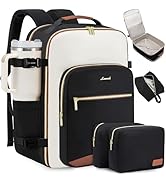 LOVEVOOK Large Travel Backpack for Women &amp; Men, 40L Carry on Backpack for Airplanes, TSA Personal...