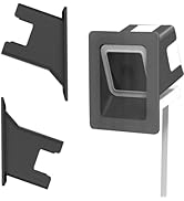 Smteyenova 2 Pack Angled Window Mount for Wyze Window Camera/Cam v4 v3, 20 Degrees Tilt (Up/Down/...