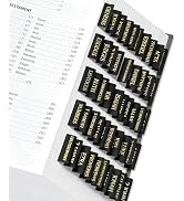 Bible Tabs for Women &amp; Men, Laminated Bible Tabs for Study Bible, Large Print Bible Tabs for Easy...