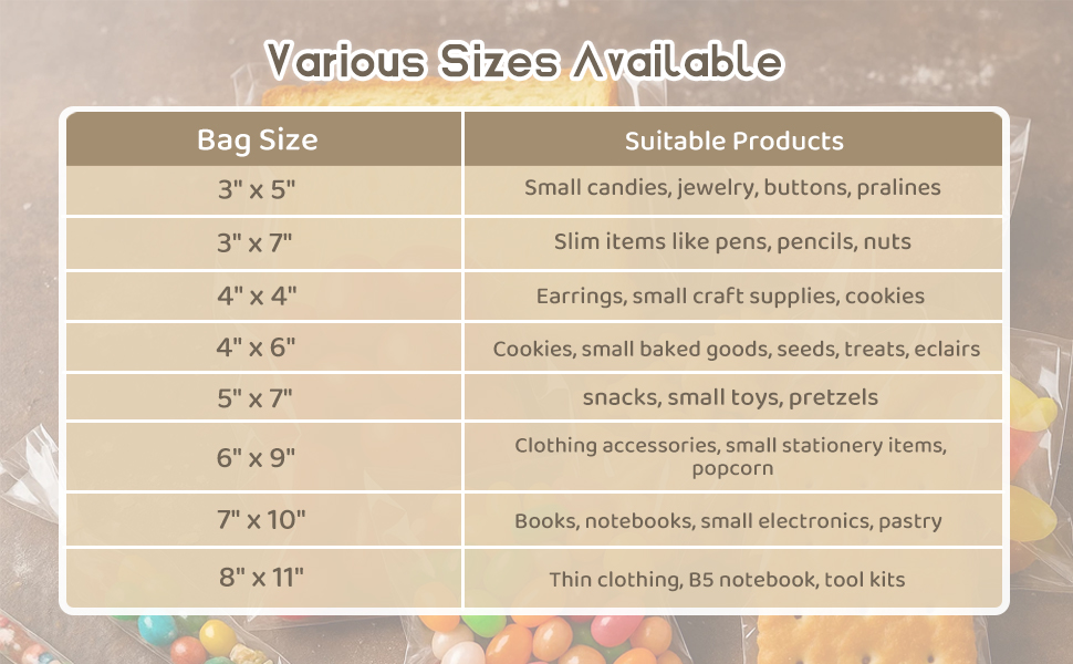 sealable treat bags
