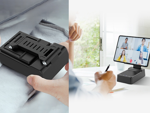 Phone Stand with Wireless Bluetooth Speaker