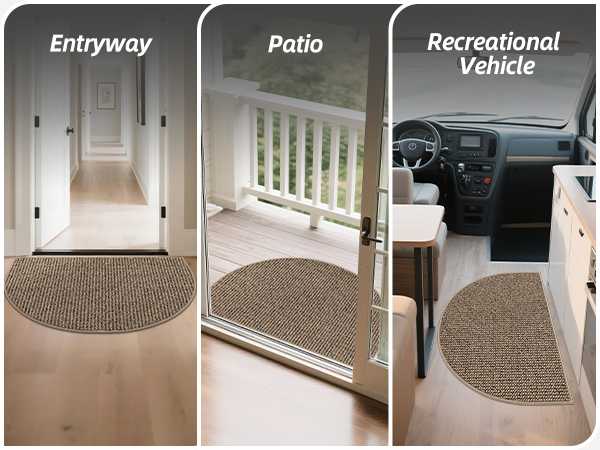 Multi use door matts