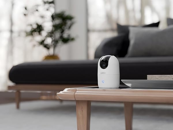 2K Wi-Fi Indoor Pan-Tilt Camera with 360° Pan and Tilt