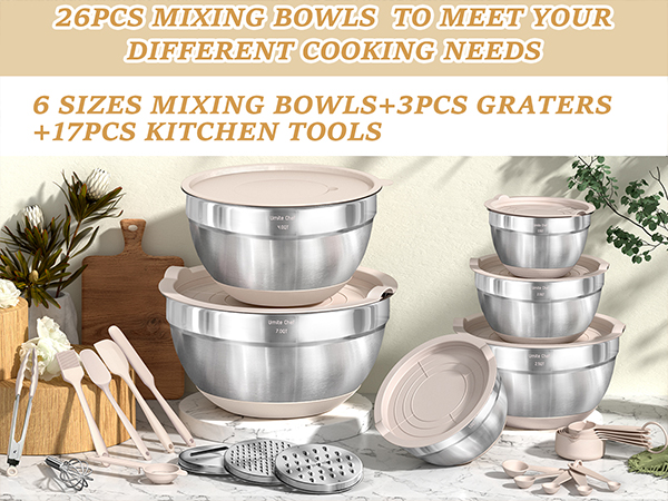 mixing bowls