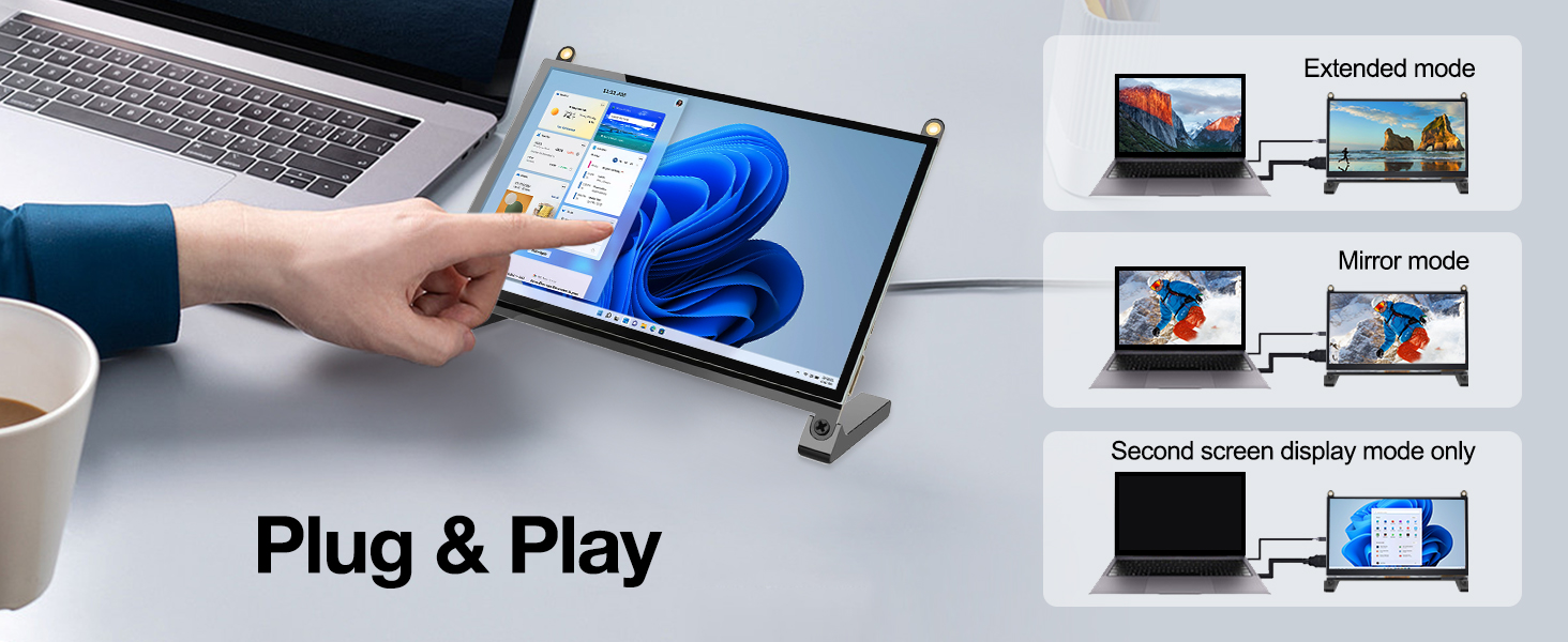 7 inch touchscreen monitor