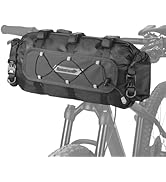 Rhinowalk Bike Handlebar Bag Waterproof Dry Bag 12L Bicycle Front Roll Bag Large Capacity Storage...