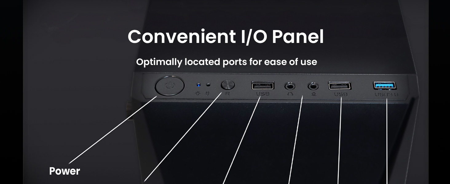 Zalman Raven ATX Mid Tower RGB Gaming PC Case