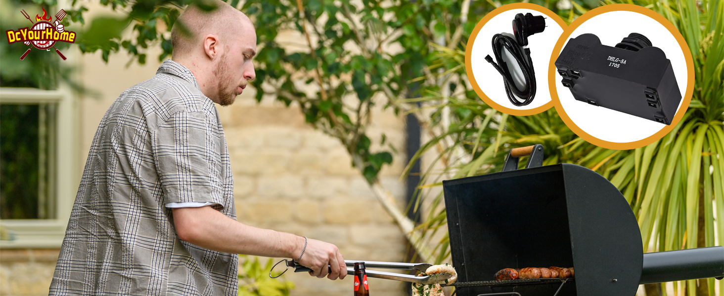 Replacement Electronic Igniter Kit for Universal Grill Models (G515-0030-W2)