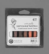 Pacific Arc - Sketching Pastel Set, 6-piece - Semi-soft