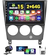 2+64GB Realdio Android 15 Car Radio for Subaru Impreza WRX STI 2003-2006 with Wireless CarPlay An...
