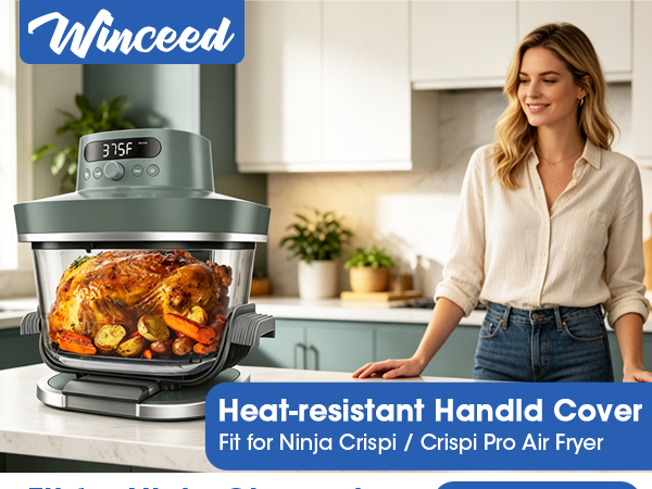 ninja crispi silicone handle cover