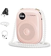 COHYAN Voice Amplifier for Teachers, Portable Bluetooth Microphone &amp; Speaker, Rechargeable Bullho...