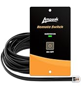 Ampeak AC Power Inverter Remote On/Off Switch with 20 Ft Cable Push Button Switch LED for Ampeak ...