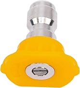 Stainless Steel Washer Nozzle Tip,15° 3×3cm High Pressure Stable Lightweight High Strength Spraye...