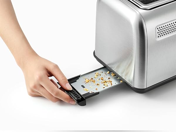 Removable Crumbs Tray