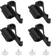 Gryshanyun 4Pcs Golf Club Organizer, Plastic Putter Clip and Bag Clamp Holder for Golf Bags, Secu...