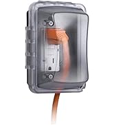 TayMac MM410C Single Horizontal/Vertical Mount 1-Gang Weatherproof In-Use Electrical Outlet Cover...