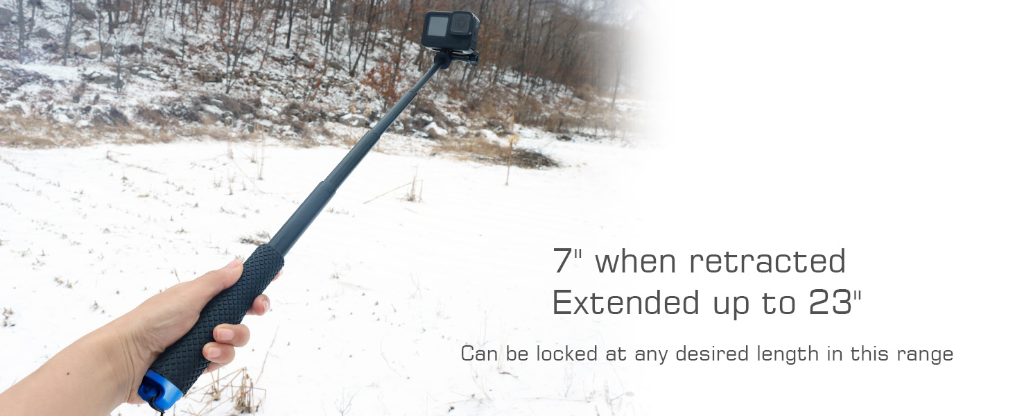 underwater selfie stick